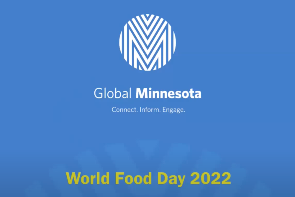 Jeff Dykstra Joins Global Minnesota for World Food Day Discussion with